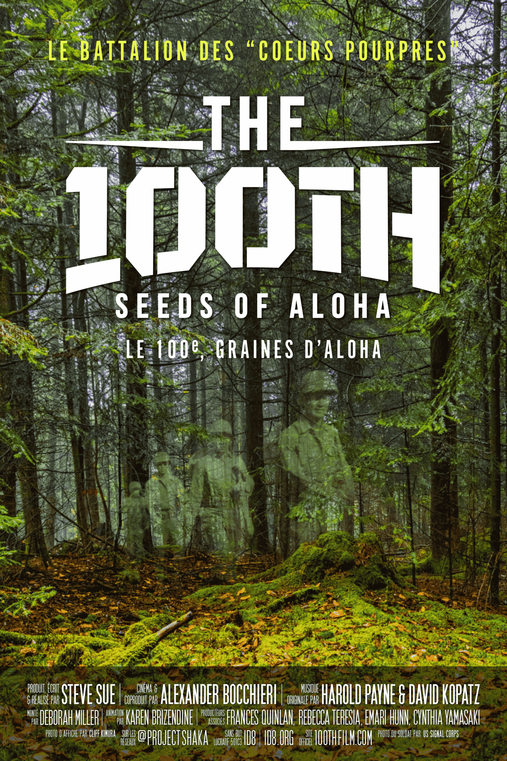 The 100th, Seeds of Aloha Film, French Poster
