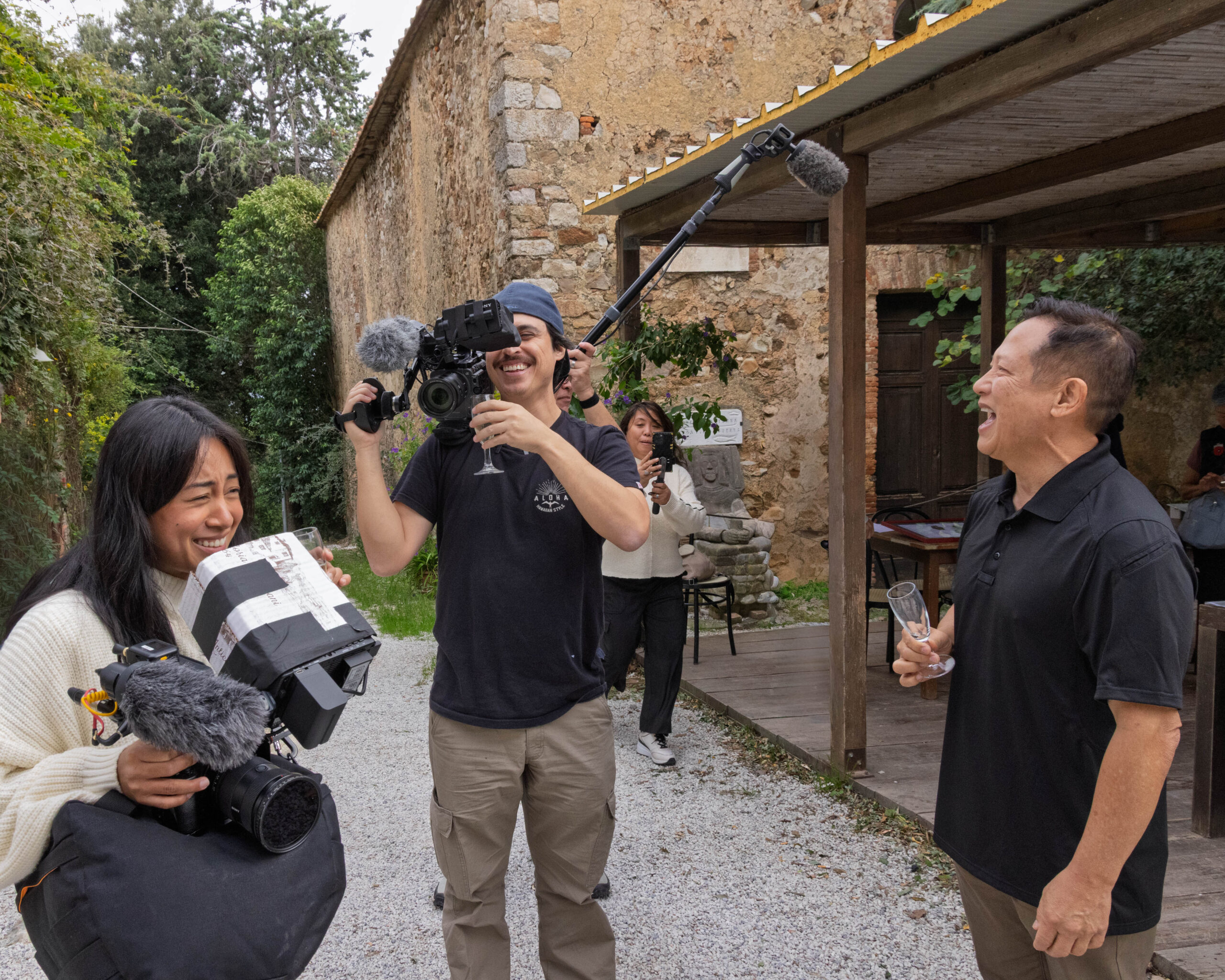 Kristly Backe, Alex Bocchieri, Steve Sue